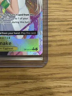 One Piece TCG S-Snake Alternate Art OP13-114 Carrying On His Will - Image 4