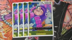 Franky R OP07-107 - 500 Years In The Future - One Piece TCG (Playset x4) - Image 1