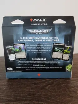 Universes Beyond: Warhammer 40,000 - Necron Dynasties Commander Deck - Sealed - Image 3