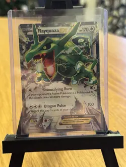 Pokemon TCG Rayquaza EX Roaring Skies Ultra Rare Card #75/108 XY - Image 1