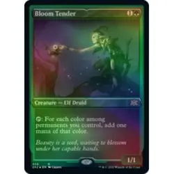 BLOOM TENDER (FOIL-ETCHED) Double Masters 2022 Magic MTG MINT CARD - Image 1