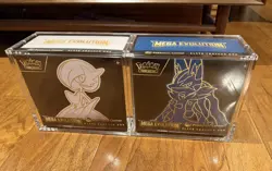 Pokemon Center Mega Evolution Gardevoir & Lucario ETB Elite Trainer Box Set of 2 - Image 1