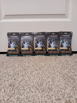 Magic The Gathering Universe Beyond : The Lord Of The Rings Set Booster Packs X5 - Image 3