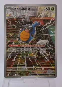 Karrablast - 094/086 - Illustration Rare - Black Bolt - Pokemon Card TCG - Image 1