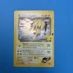 Pokemon TCG Celebrations Rockets Zapdos Holo Card 15/132 Near Mint Condition - Image 5
