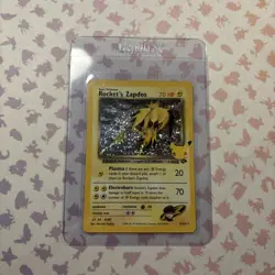Pokemon TCG Celebrations Rockets Zapdos Holo Card 15/132 Near Mint Condition - Image 1