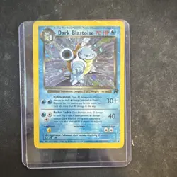 Pokemon Dark Blastoise Team Rocket Holo Rare Card 3/82 70 HP 2000 English - Image 1
