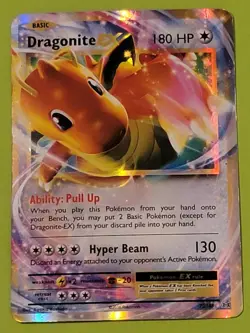 Dragonite EX Evolutions 72/108 Pokemon Card - Image 1