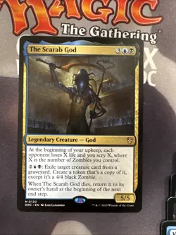 MTG Commander EDH Deck The Scarab God 100 Magic Cards Custom Deck Zombies - NM - Image 1