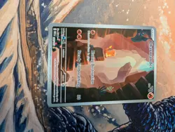 Pokemon Charmander Holo TCG Card Illustration SV151, 168/165 - Image 1