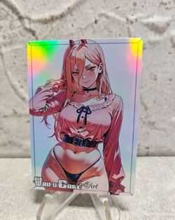 Power Trading Card Waifu Goddess Story Anime Girl holo Karte Manga Full Art - Image 1