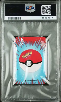 1999 BICYCLE POKEMON MINI PLAYING CARDS RED DECK 3 OF SPADES SNORLAX PSA 10 - Image 2
