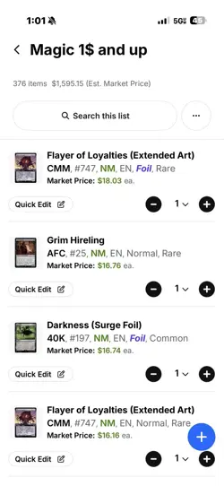 MTG collection 376 Cards Higher Valued Cards See Pics For Some. - Image 3