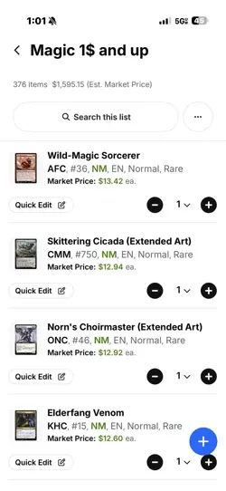 MTG collection 376 Cards Higher Valued Cards See Pics For Some. - Image 5