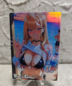 Marin Kitagawa Trading Card Waifu Goddess Story Anime Girl holo Karte Manga Full - Image 1