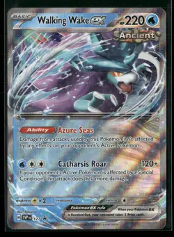 Walking Wake ex SV: Scarlet & Violet Promo Cards 127 Promo NM - Image 1