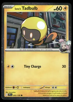 Iono's Tadbulb - (Cosmos Holo) Common Miscellaneous Cards & Products 052/159 NM - Image 1