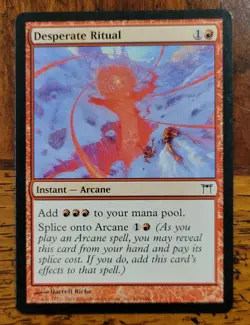 Desperate Ritual x1 MTG Champions of Kamigawa Magic Light Play LP English - Image 1