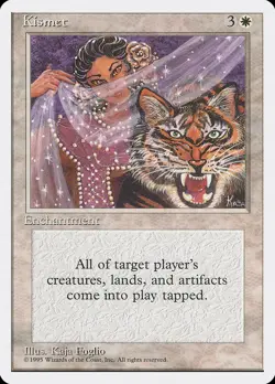 Kismet 1x MtG 4th Edition SP/NM - Image 1