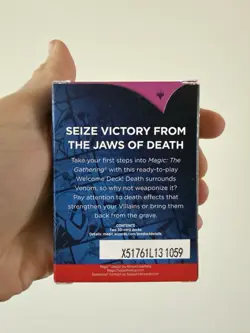 SDCC 2025 Magic The Gathering Marvel Spider-Man BLACK Welcome Deck - Image 3