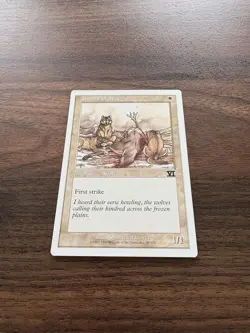 Tundra Wolves - 6th Edition Core Set - Magic the Gathering MTG NM - Image 2