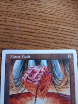 MTG Mana Vault Artifact Pristine, Never Played - Image 3