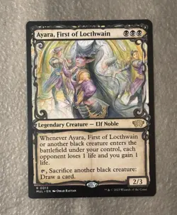 MTG ** Ayara, First of Locthwain ** March of the Machine: Multiverse Legends - Image 1