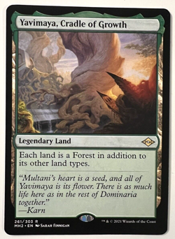 MTG Magic The Gathering Yavimaya, Cradle Of Growth Modern Horizons 2 - Image 1