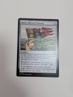 MTG - Dawn-Blessed Pennant - Lorwyn Eclipsed NM/M Condition - Image 1