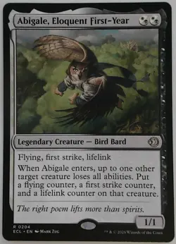 Abigale, Eloquent First-Year Lorwyn Eclipsed Regular - Image 1