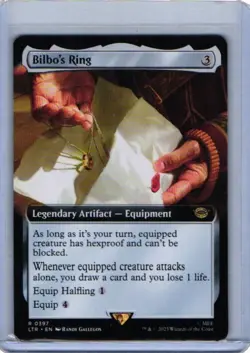 Bilbo's Ring - Extended Art LTR 397 MTG - Image 1