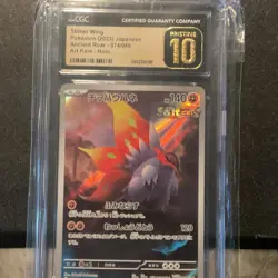 Pokemon Slither Wing 074/066 Ancient Roar Art Rare Holo Japanese CGC 10 TCG - Image 1