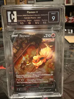 Pokemon Flareon V Promo SWSH179 Sword & Shield Holo Single Strike 210HP TCG - Image 1