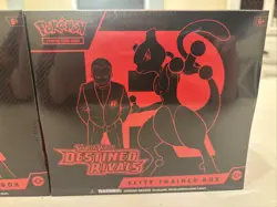LOT OF 2 Pokemon TCG Destined Rivals New/Factory Sealed-Elite Trainer Box ETB - Image 3