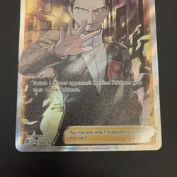 Boss’s Orders Giovanni Full Art 189/192 Rebel Clash Pokemon Card NM Xtra MINTY - Image 3