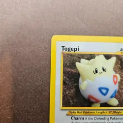 Togepi 56/105 Pokemon Neo Destiny Card - LP - Image 2