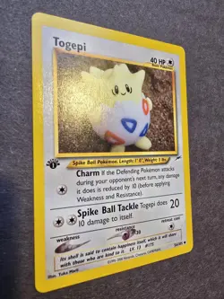Pokemon Togepi 1st Edition Uncommon Card 56/105 Neo Destiny Nm/Mint - Image 2