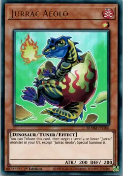 Yugioh Jurrac Aeolo BLMM-EN106 1st Edition Ultra Rare NM - Image 1
