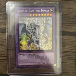 YuGiOh! Albion the Sanctifire Dragon [MP24-EN082] Prismatic Secret Rare, NM - Image 3
