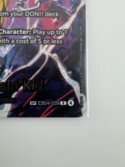 Eustass "Captain" Kid SP EB04-039 OP14 The Azure Sea's Seven One Piece TCG ENG - Image 4