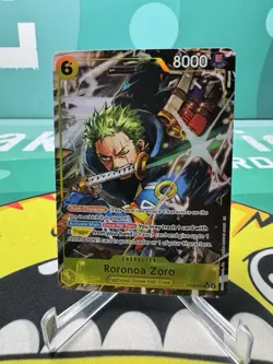 One Piece TCG Roronoa Zoro ST29-014 (SR) Alt Art Starter Deck (EGGHEAD) - Image 1