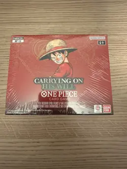 OP-13 Carrying On His Will Booster Box - One Piece CCG - Brand New & Sealed ✅ - Image 1