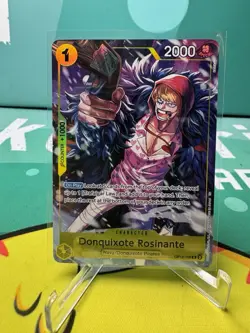 Donquixote Rosinante OP12-108 One Piece Illustration Box 6 Promo Alt Art. - Image 1