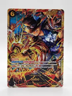 One Piece: Carrying on His Will - Sabo #OP13-120 SEC - Image 1