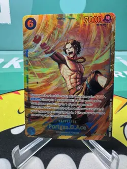 Portgas.D.Ace Alt Art OP13-119 SEC - Carrying on His Will One Piece ENGLISH - Image 1