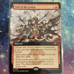 Will of the Jeskai (REGULAR) x1 - MTG Tarkir: Dragonstorm Commander TDC #80 - Image 1