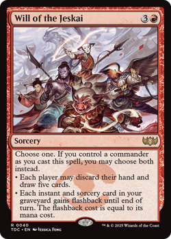 Will of the Jeskai [Tarkir: Dragonstorm Commander] Magic MTG - Image 1