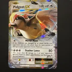 Pokemon Pidgeot EX TCG 64/108 XY Evolutions Ultra Rare Holo Card NM++ Condition - Image 1