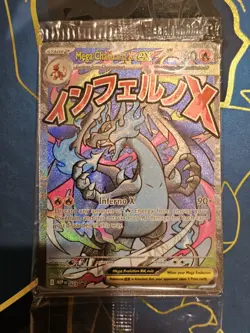 Mega Charizard + EX Oricorio EX Pokemon Phantasmal Flames UPC Promo Sealed #23 - Image 1