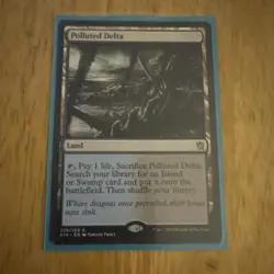 Polluted Delta - Khans of Tarkir KTK 239/269 - Rare Fetch Land - LP -MTG - Image 3